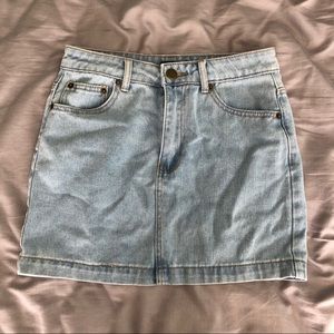 Forever 21 denim skirt